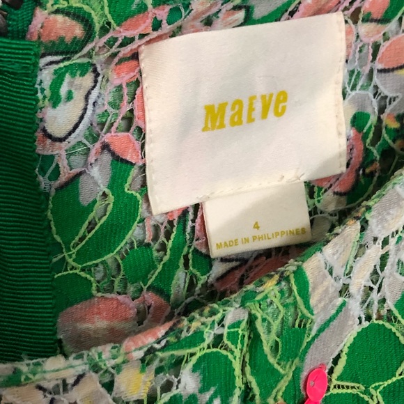 3/$20 Maeve Verbena Sheath Floral Dress - Picture 5 of 6